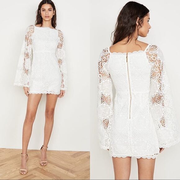 Alice McCall Diamond Veins Mini Dress AU4 - Picture 5 of 13